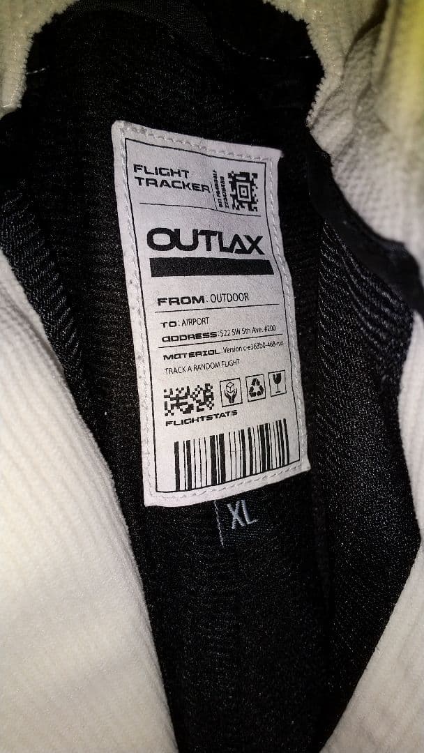 OUTLAX コーデュロイアイボリーセットアップXL　上下セット