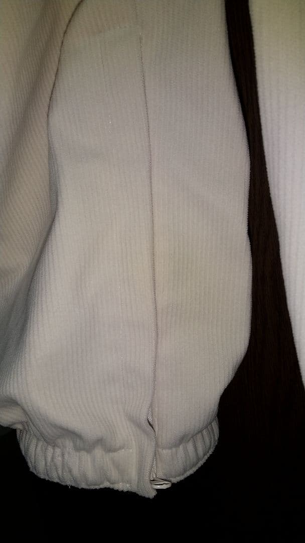 OUTLAX コーデュロイアイボリーセットアップXL　上下セット