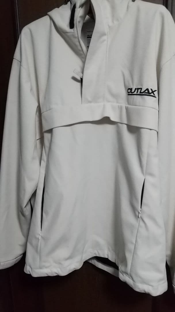OUTLAX コーデュロイアイボリーセットアップXL　上下セット