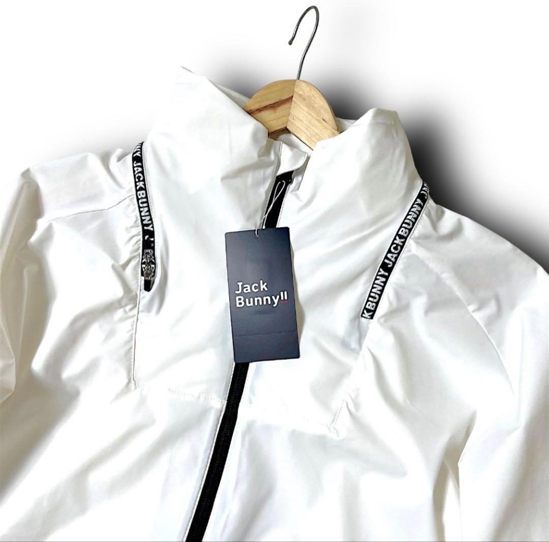 ジャックバニーナイロンストレッチ3レイヤージャケット オールシーズン 白