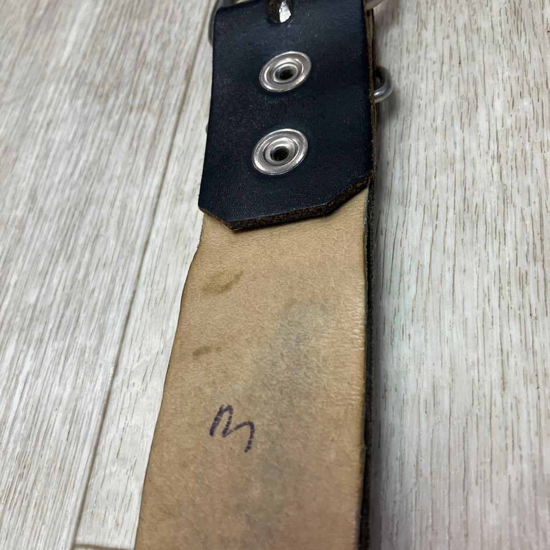 最終価格WENDY'S Xfootthecoacherスタッズレザーブベルト