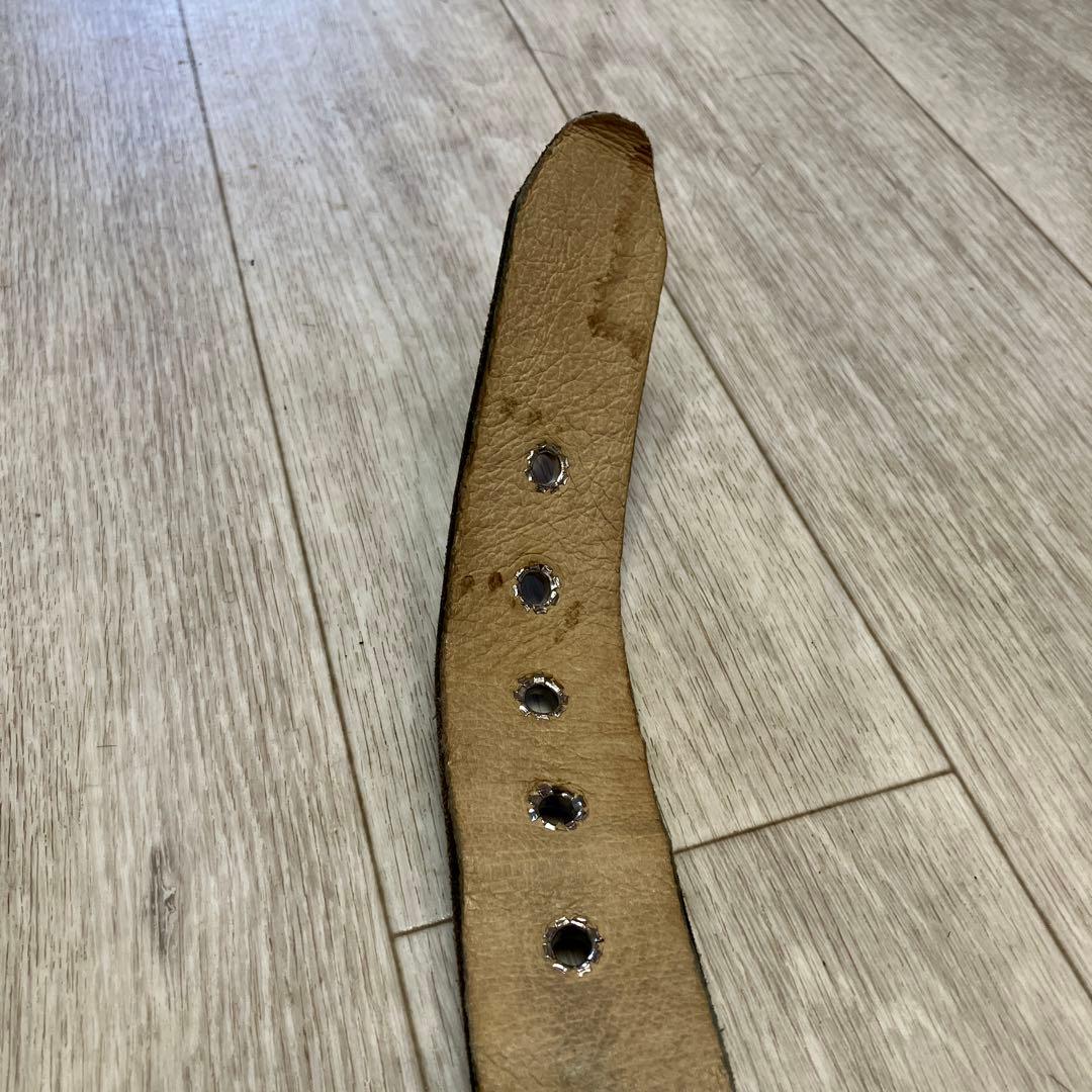 最終価格WENDY'S Xfootthecoacherスタッズレザーブベルト