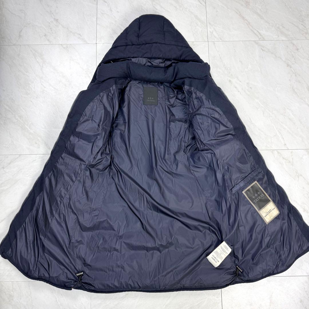 TATRAS LAVIANA ラヴィアナ ネイビー 2way ダウンコート 02