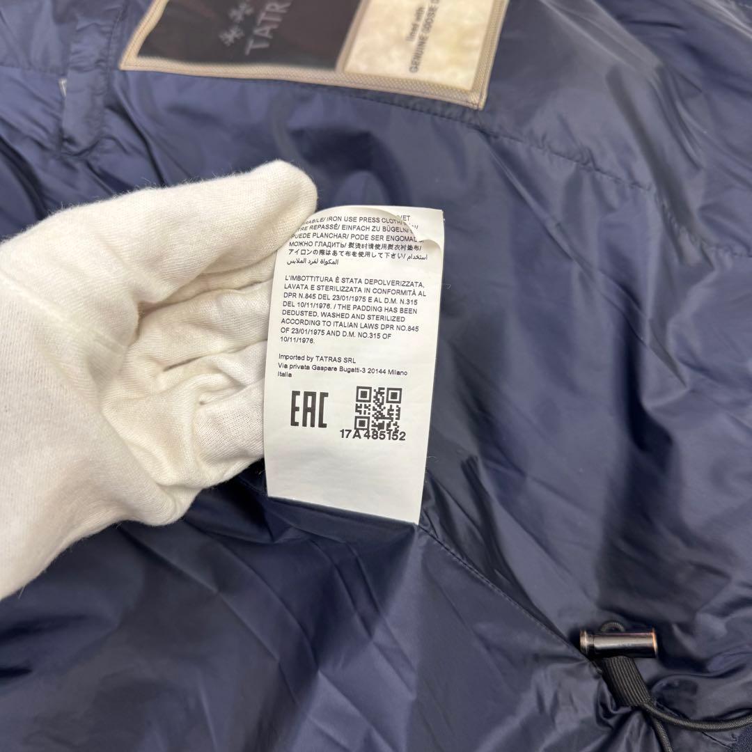 TATRAS LAVIANA ラヴィアナ ネイビー 2way ダウンコート 02