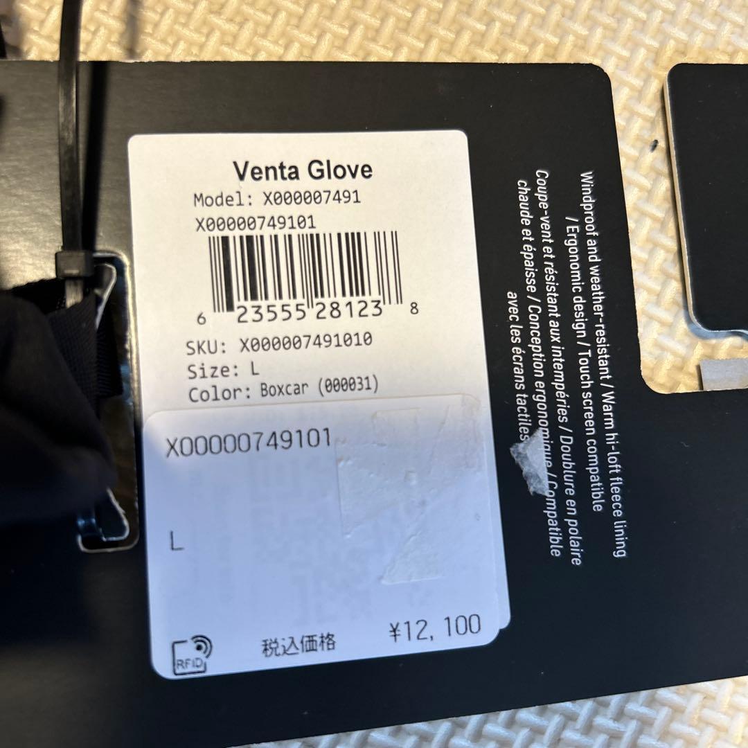 アークテリクス　ベンタ グローブ GORE-TEX Lサイズ
