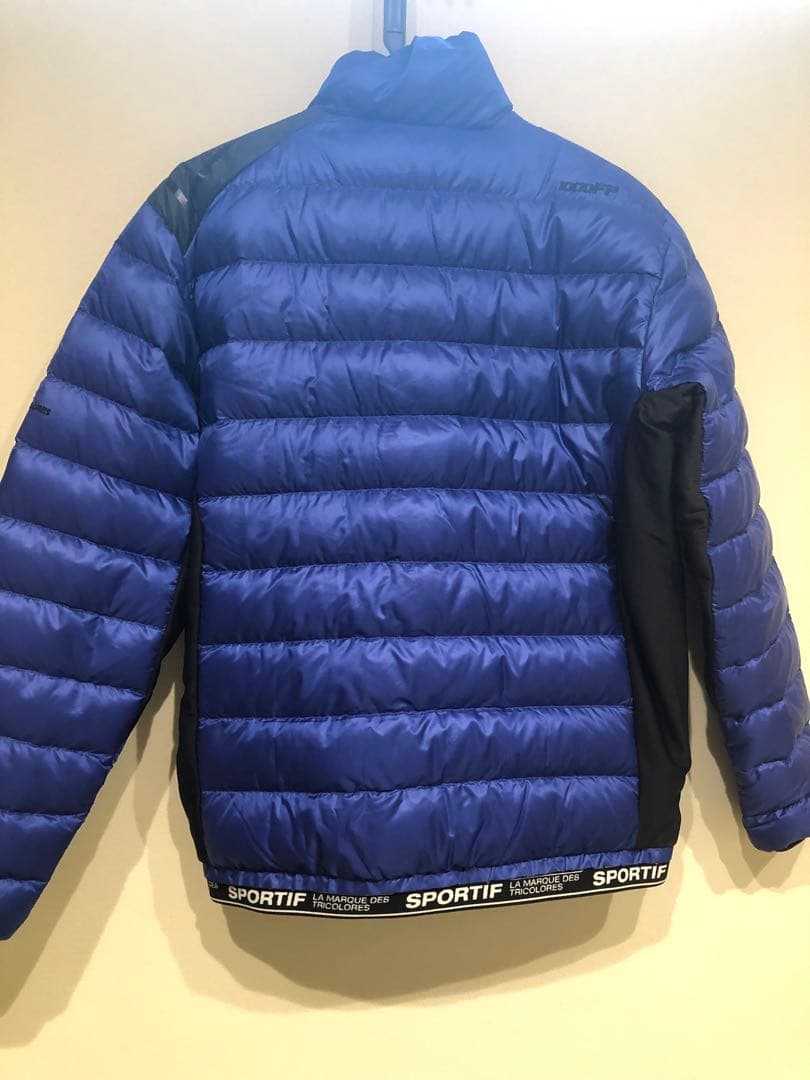 【新品】ルコックゴルフ 中綿ジャケット ブルゾン コート WB メンズ ブルー