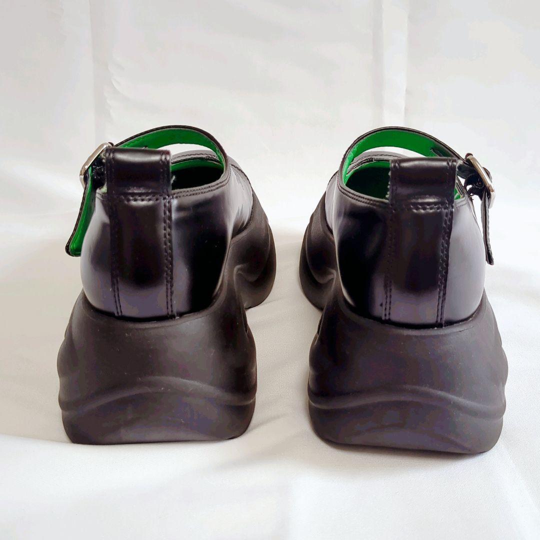 チャールズ＆キース×ショートセンテンス/メリージェーン ストラップシューズ厚底