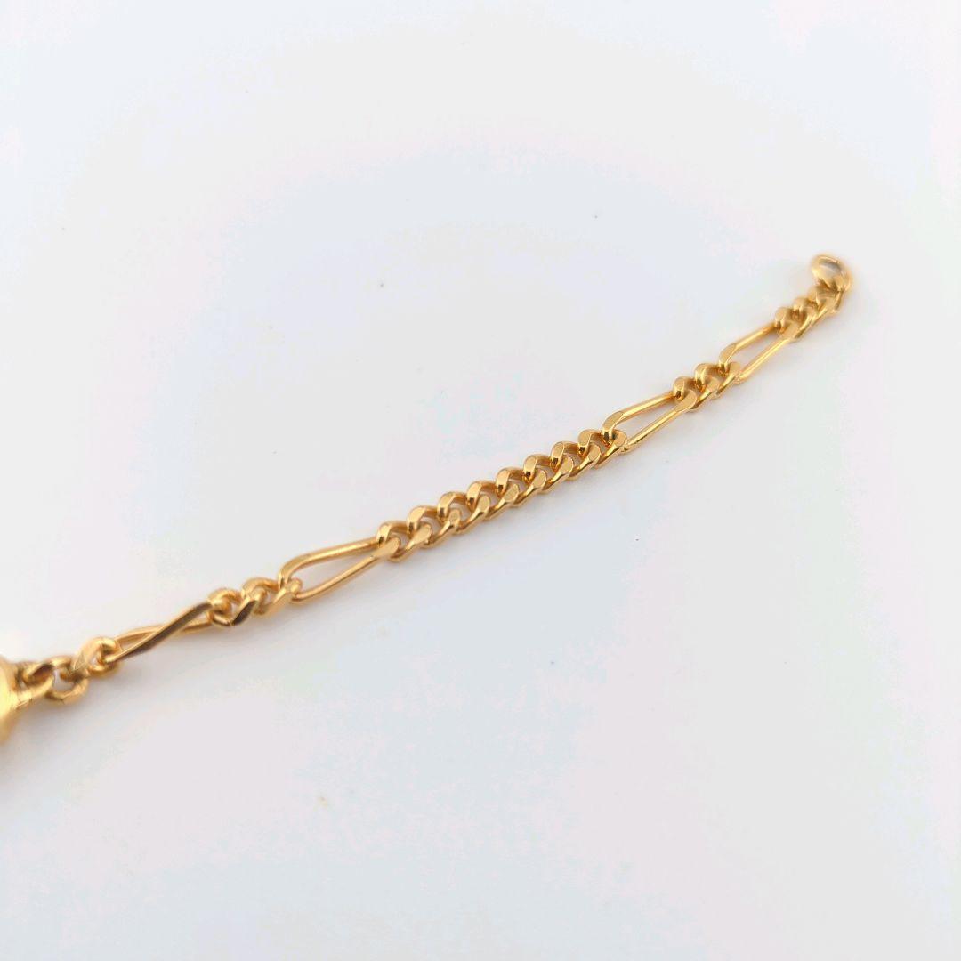 Christian Dior ディオールCDロゴ チェーンブレスレットゴールド