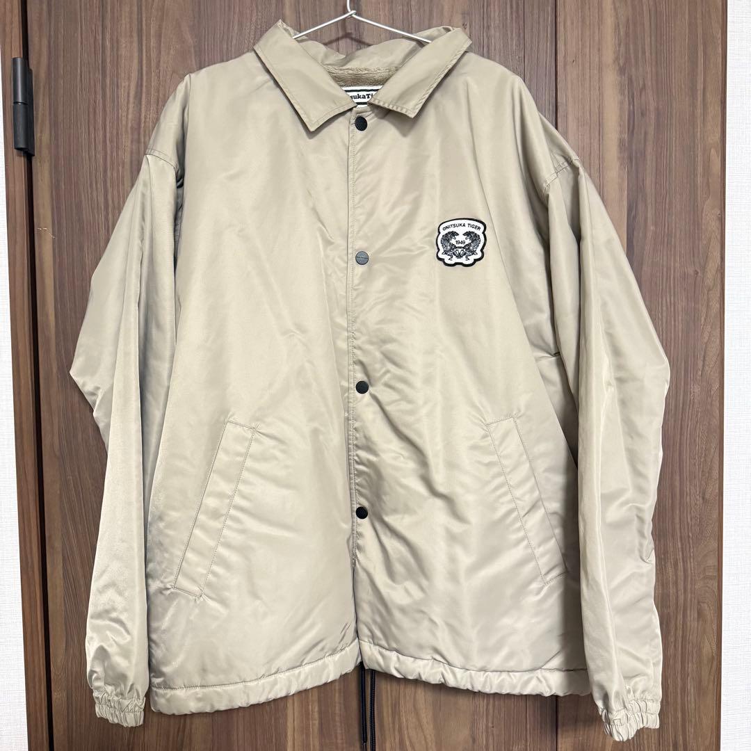 Onitsuka Tiger メンズ ジャケット ベージュ