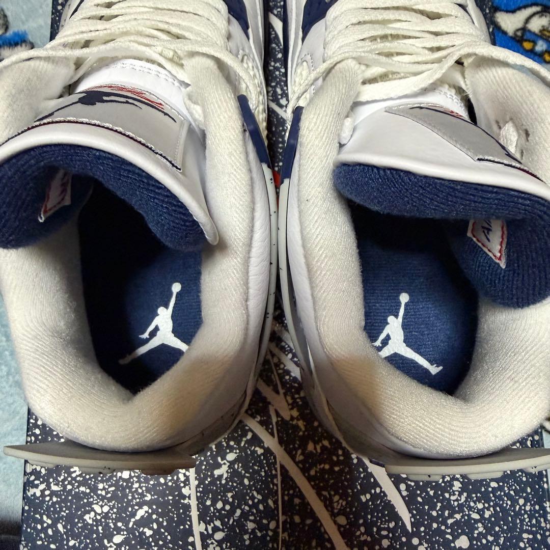 靴 Nike Air Jordan 4 Midnight Navy