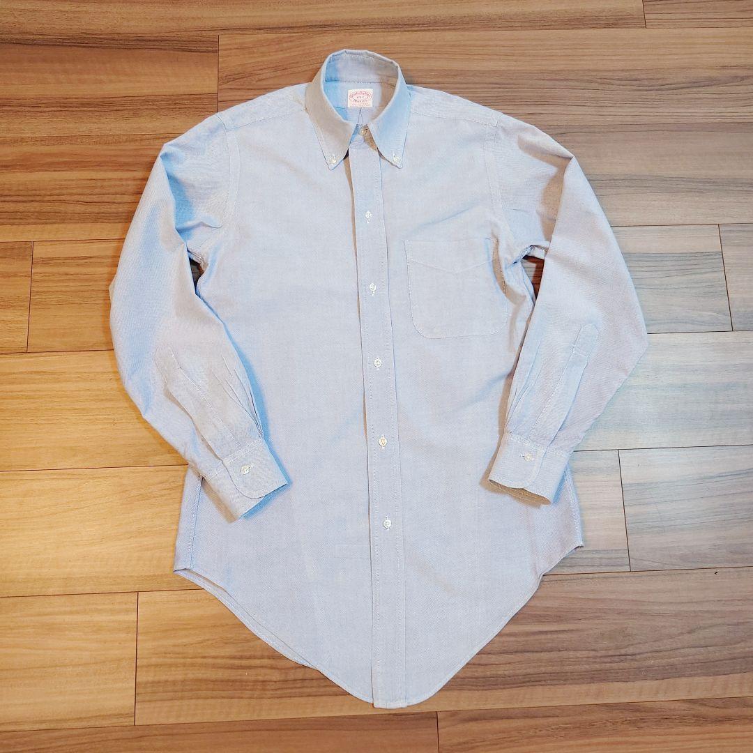ブルックスブラザーズ 60s 6ボタン オックスフォード BDシャツ サックス