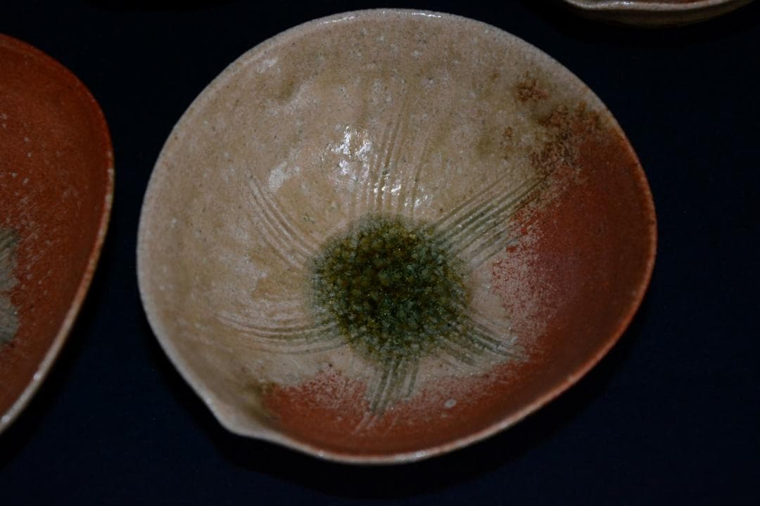 信楽焼　すり鉢向付　5客　土山窯　杉本睦子　中古品　送料込み