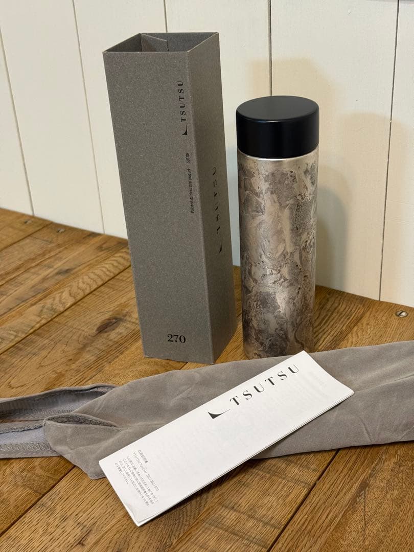 新品 TSUTSU ステンレス製携帯用まほうびん TS-270AS