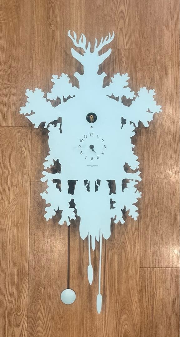 イタリア製デザイナーズ鳩時計（オブジェ）