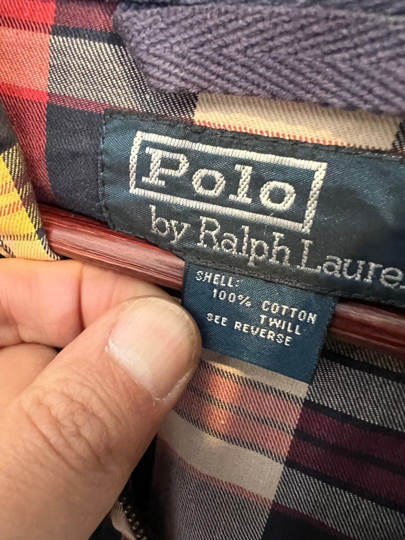 ラルフローレン コットンアノラック L