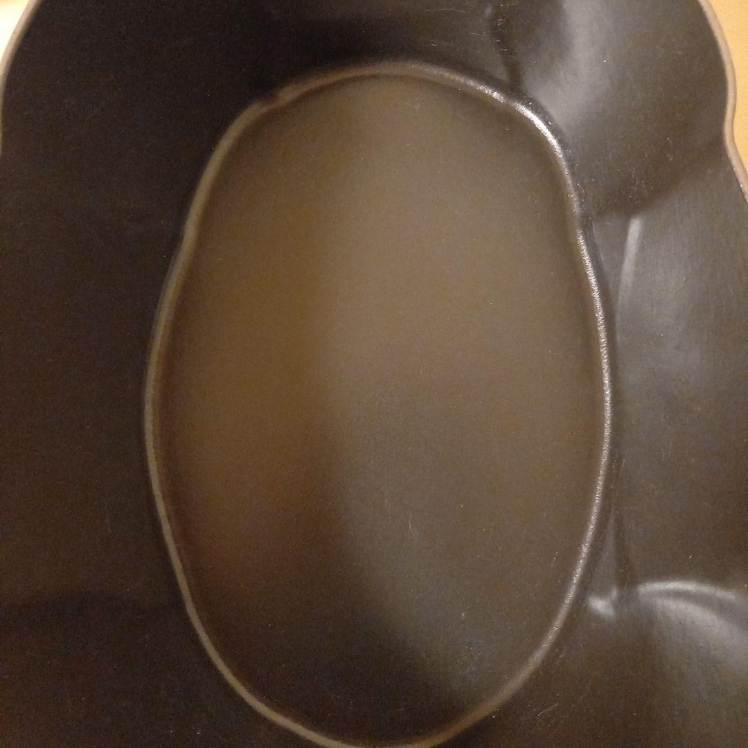 STAUB 牛型 鍋 グレー 　レア商品　フランス製