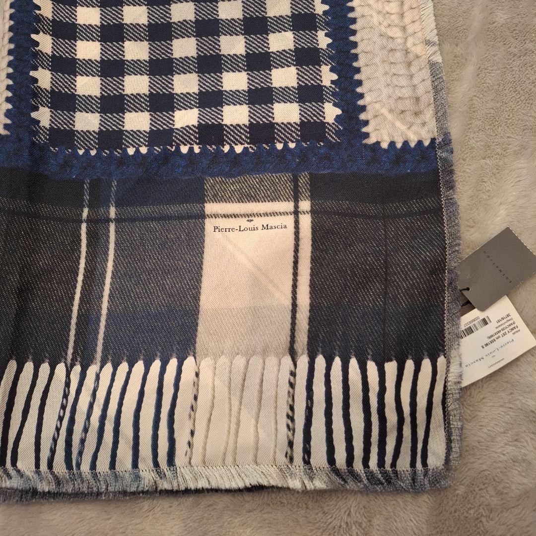 Pierre-Louis Mascia ストール チェック柄