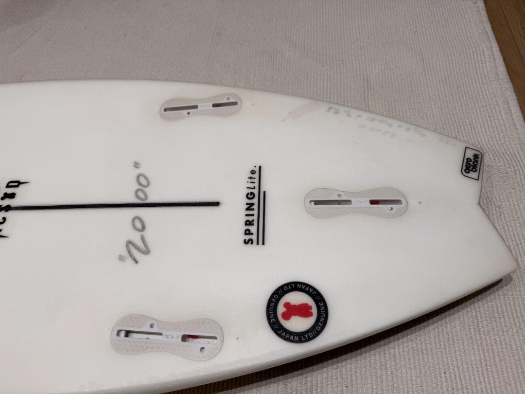 ACSOD 2000 5'6 1/2\" 25L EPS 中古 美品