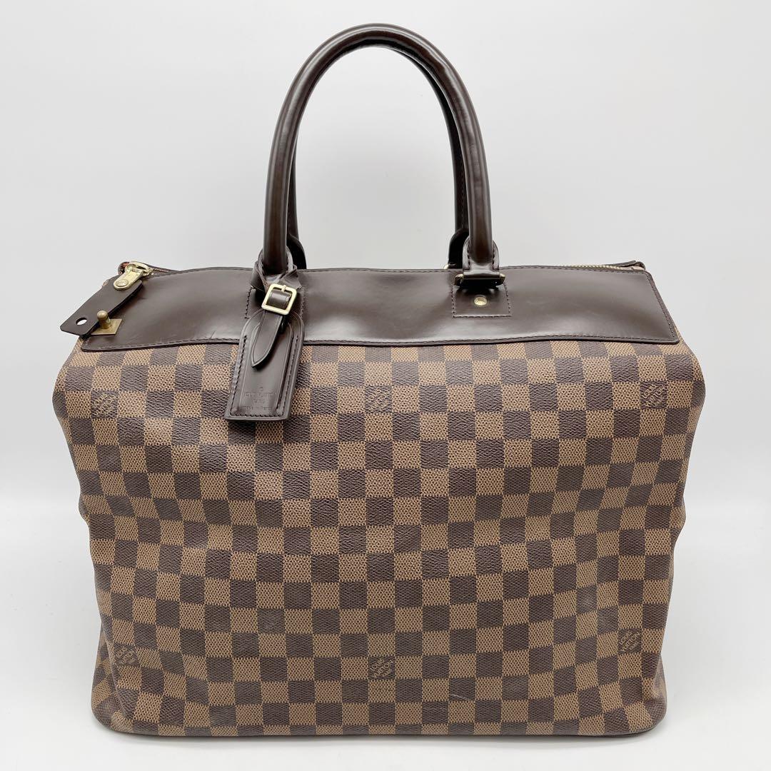 ルイヴィトン　グリニッジPM　ダミエ　ハンドバッグ　旅行バッグ　大容量
