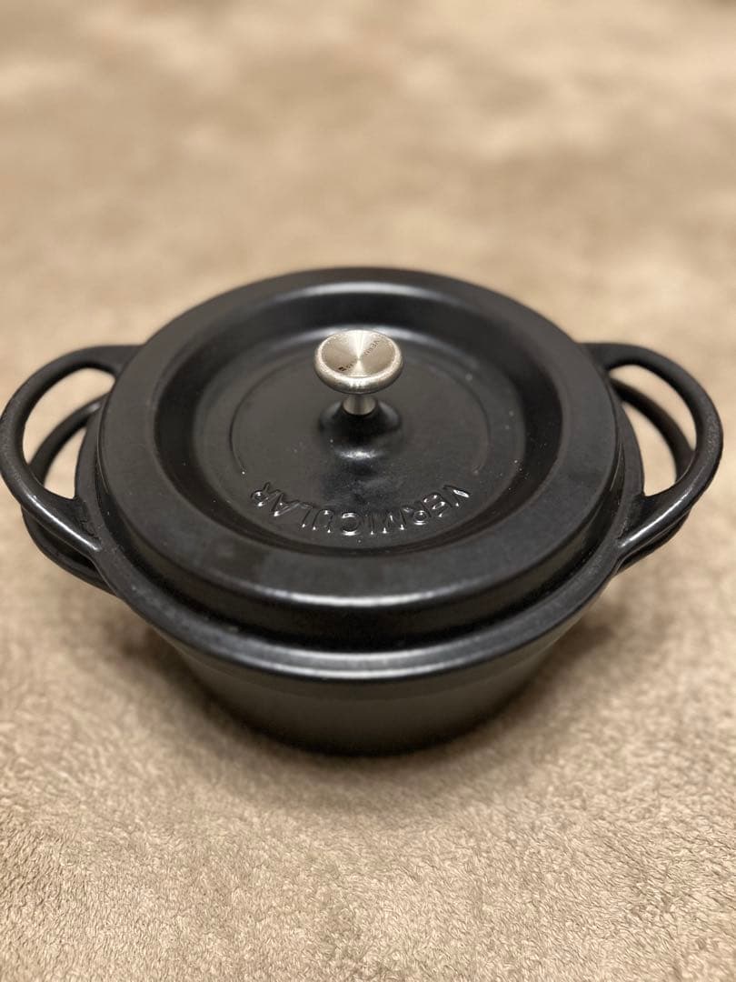 VERMICULAR バーミキュラ 18cm ブラック　無水調理鍋