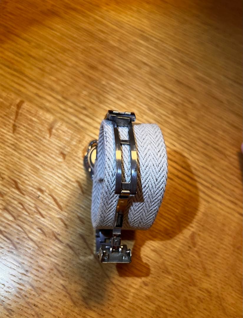 HERMES 腕時計 シルバー⭐︎レディース使用品【電池交換済み】