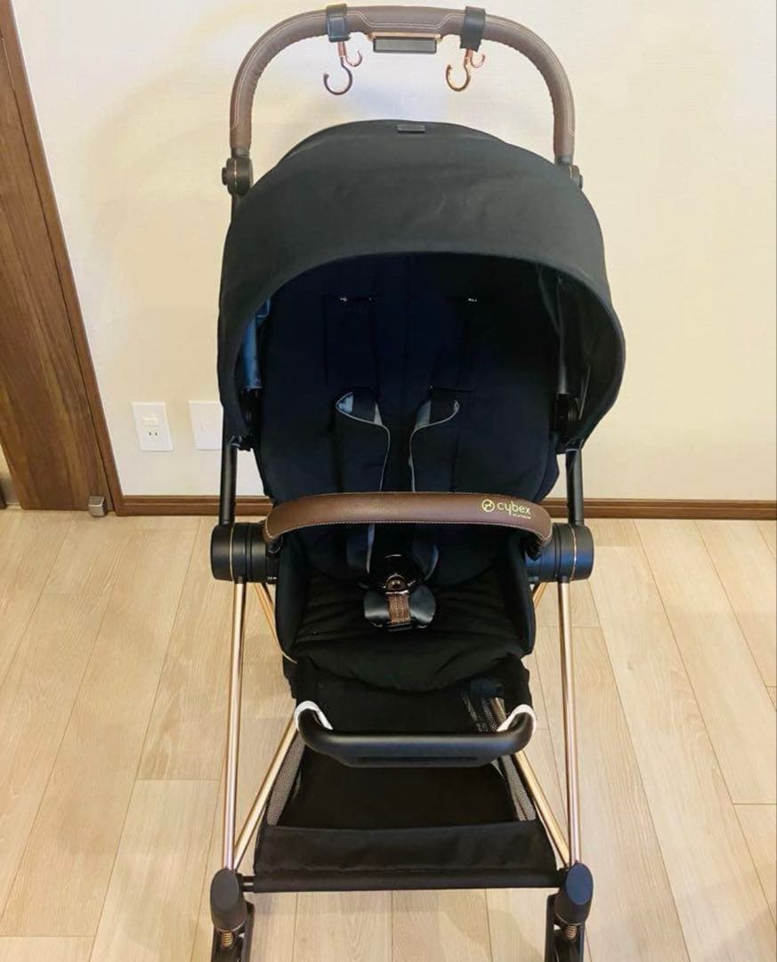 cybex ベビーカー　サイベックス　ミオス　ローズゴールド　美品