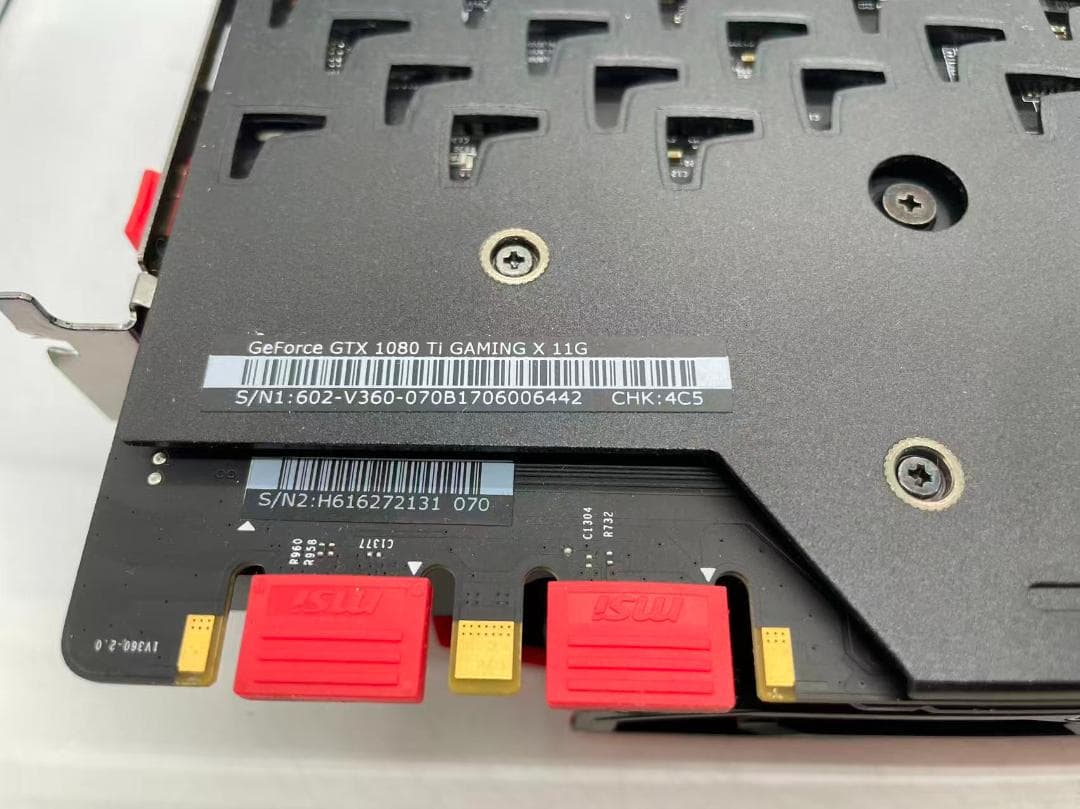 MSI GTX 1080 Ti GAMING X 11G　グラフィックボード