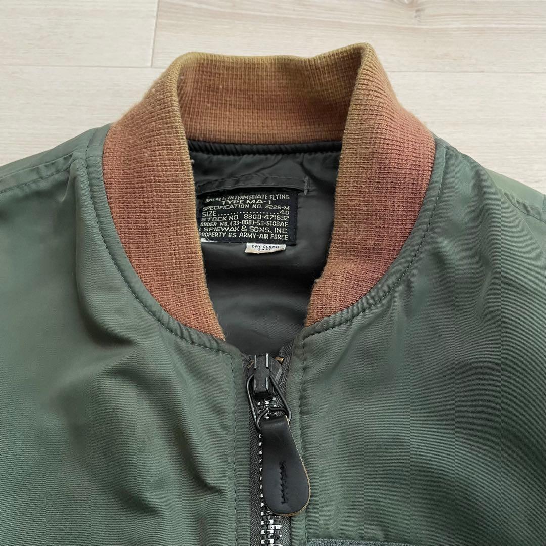 SPIEWAK USA製 MA-1 フライトジャケット ヴィンテージ サイズ40