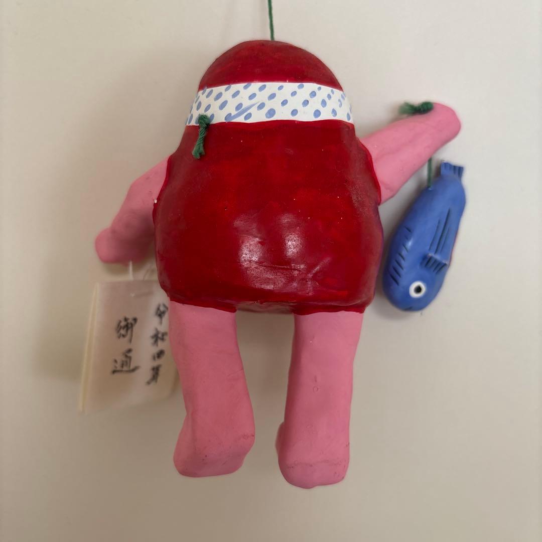 浜松張子　酒買いだるま　郷土玩具