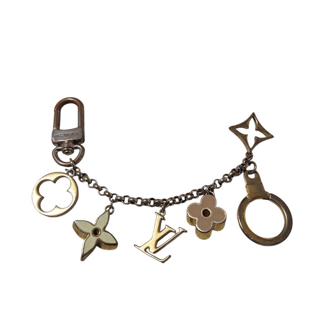 ルイヴィトン M65111 チェーン フルール ドゥ モノグラム キーホルダー