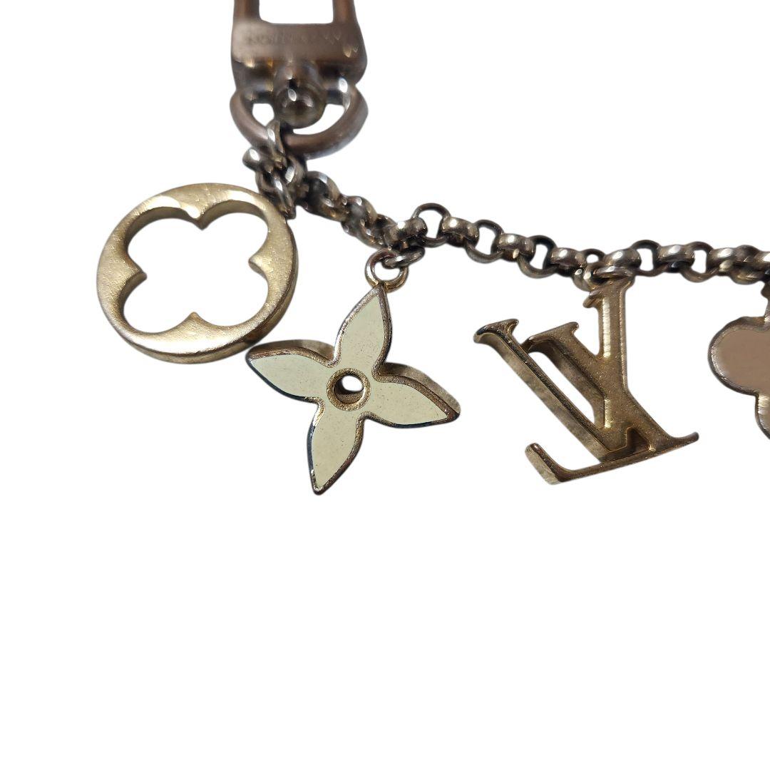 ルイヴィトン M65111 チェーン フルール ドゥ モノグラム キーホルダー