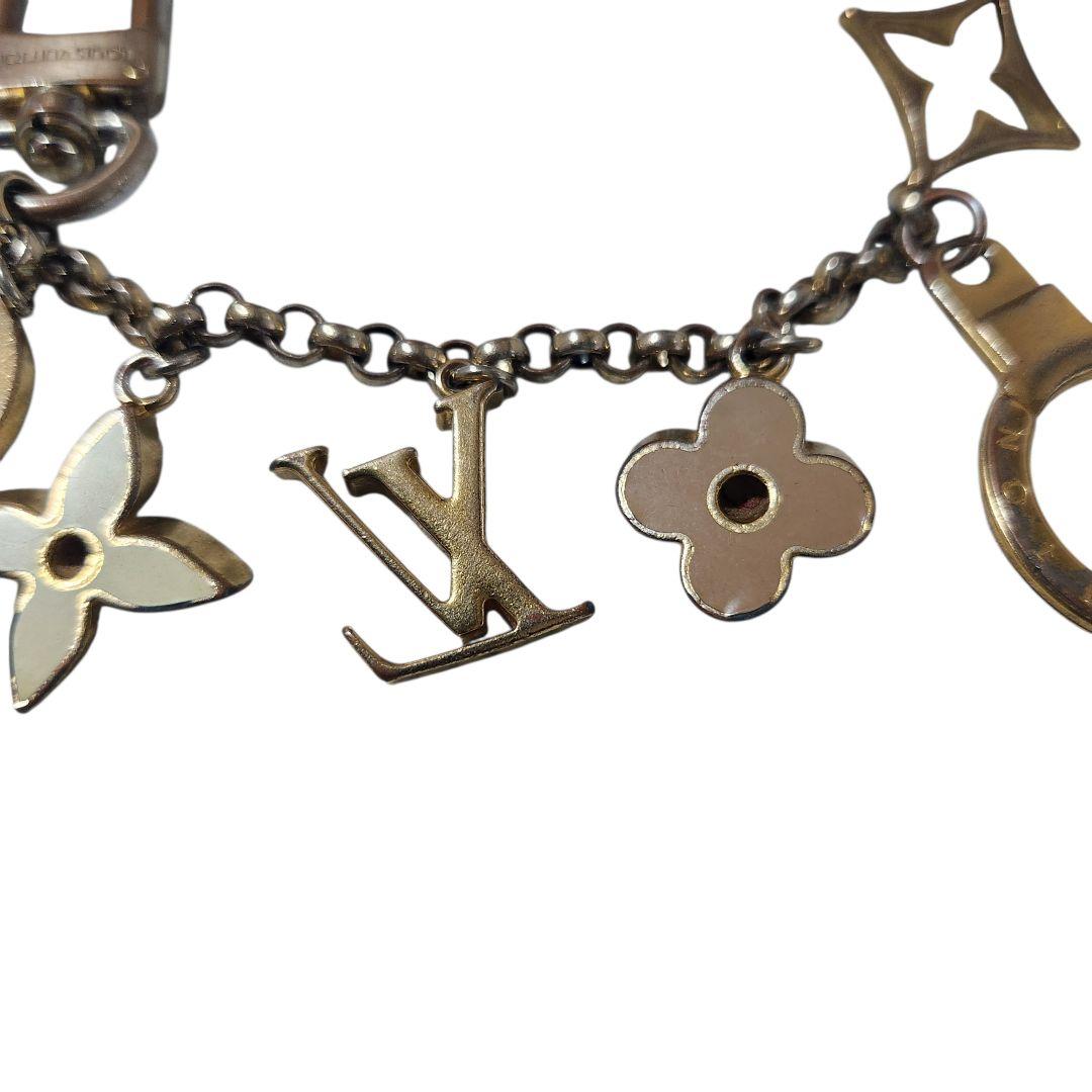 ルイヴィトン M65111 チェーン フルール ドゥ モノグラム キーホルダー