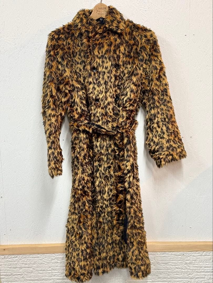 ブラックサイン BLACK SIGN 豹柄 ヒョウ柄コート
