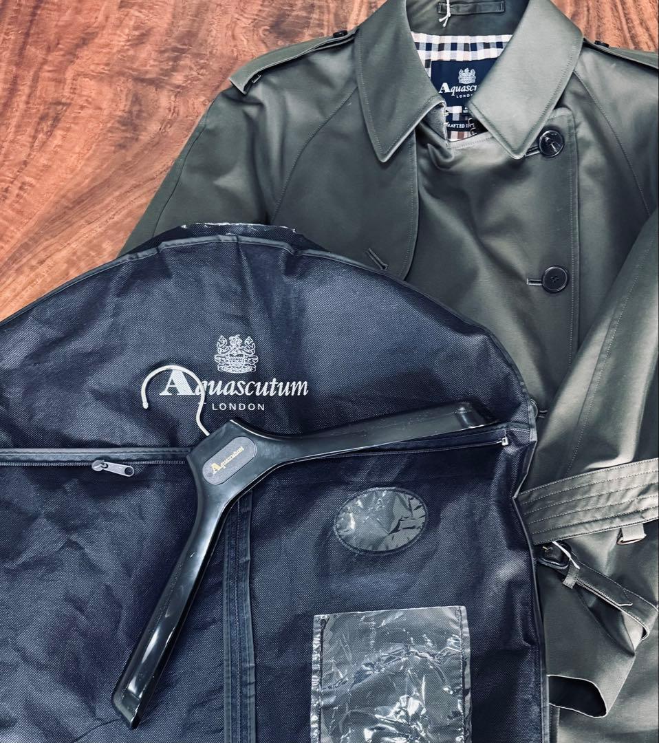Aquascutum アクアスキュータム　英国製 トレンチコート
