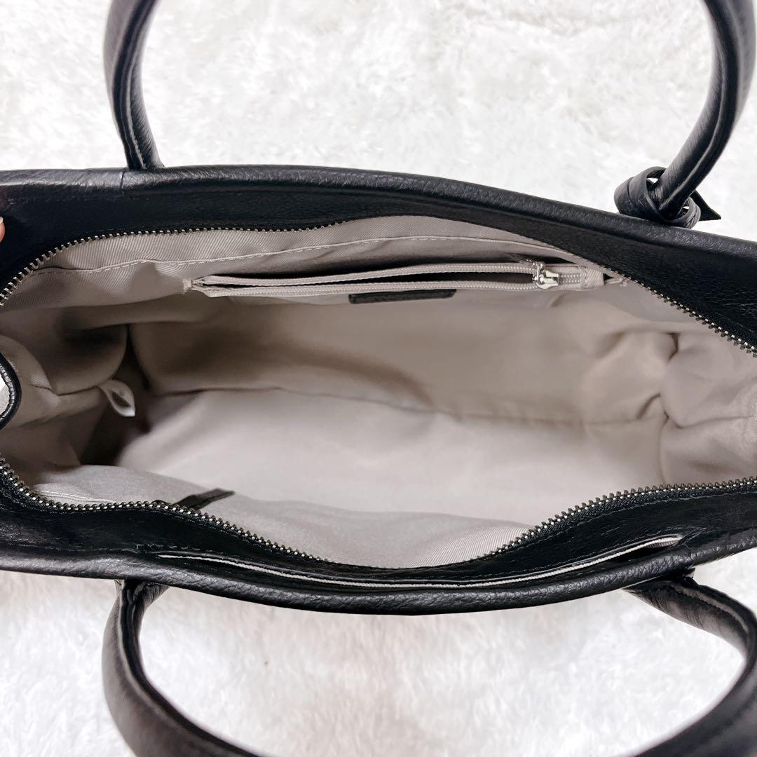 極美品✨Hoaw. ウィムガゼット ボストンバッグ ブラック レザー A4