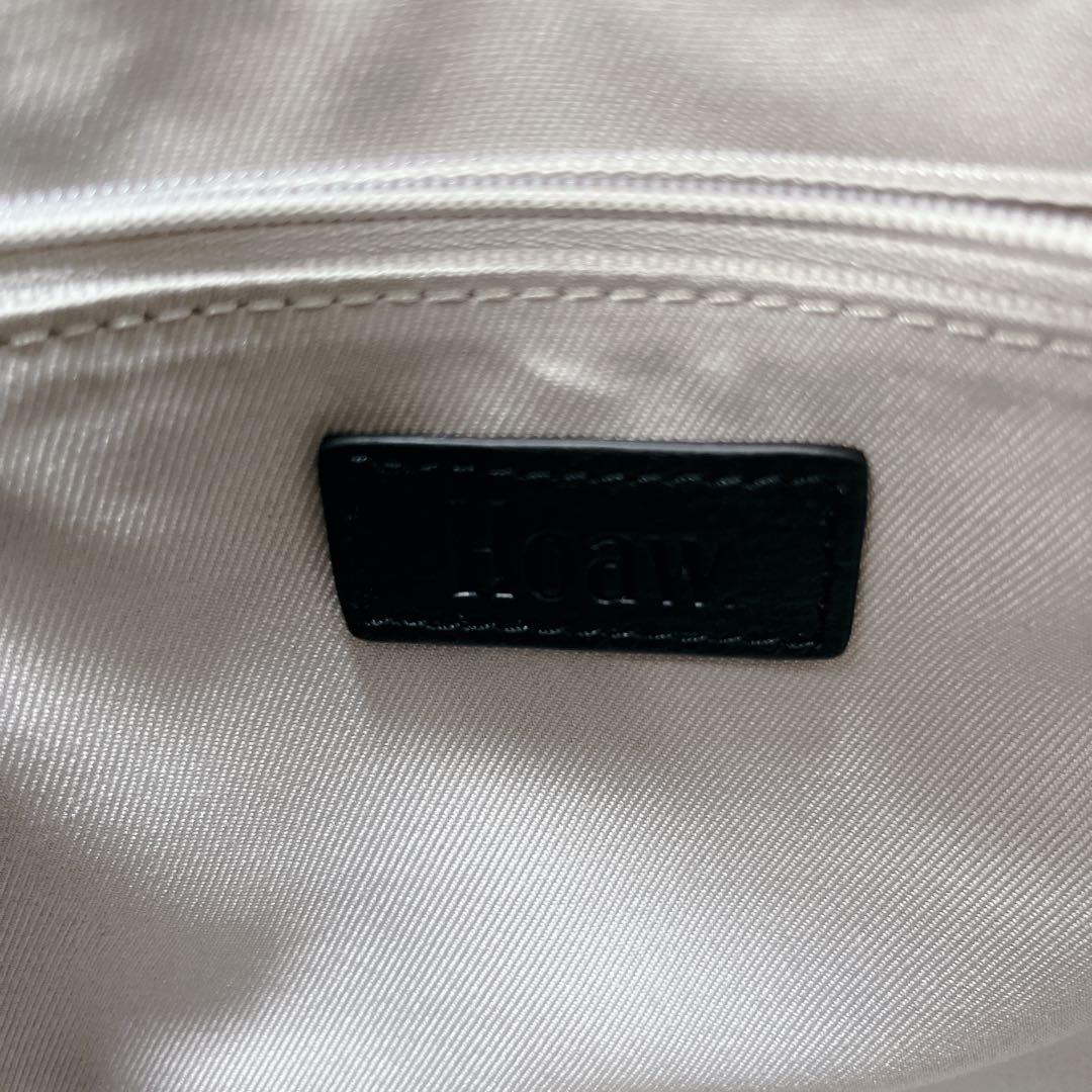 極美品✨Hoaw. ウィムガゼット ボストンバッグ ブラック レザー A4