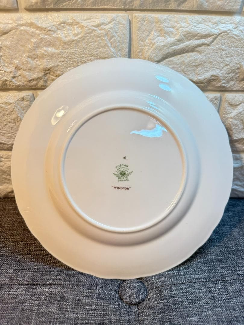 TUSCAN(タスカン)　WINDSOR GREEN ソーサー　8枚セット