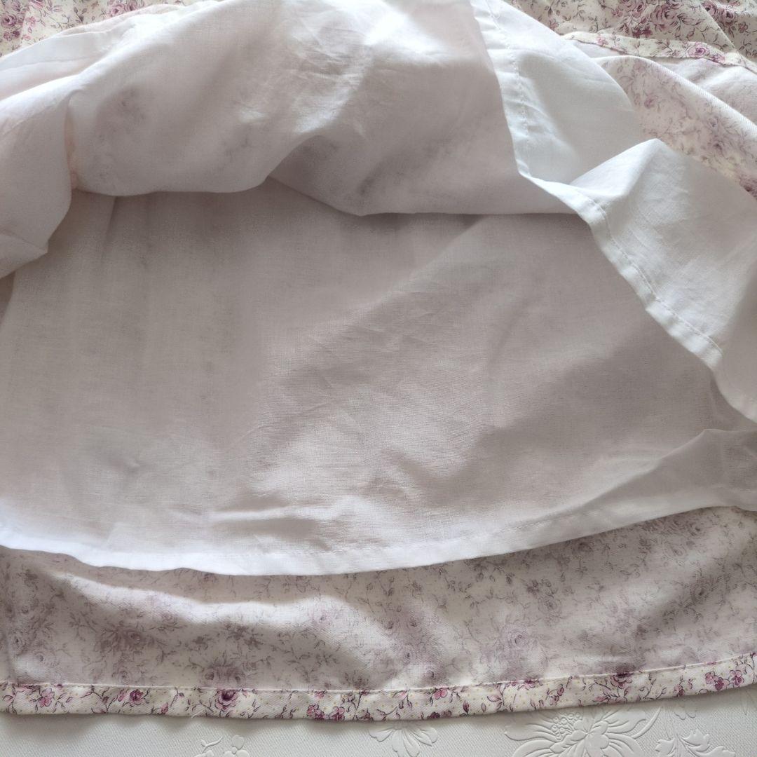 新品 Amaia kids 花柄 長袖ワンピース 10y