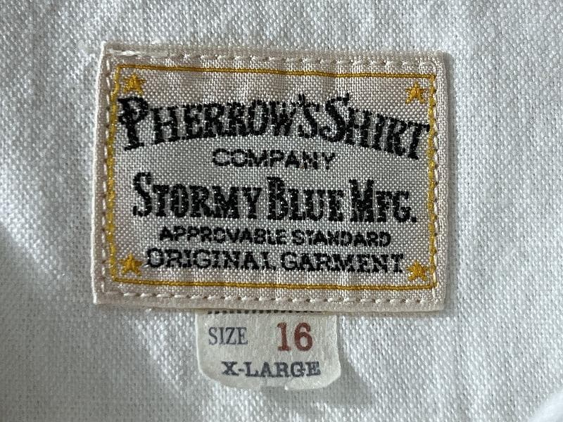 専用　新品 フェローズ 770WS 40s ビンテージ 復刻 ワーク シャツ 白