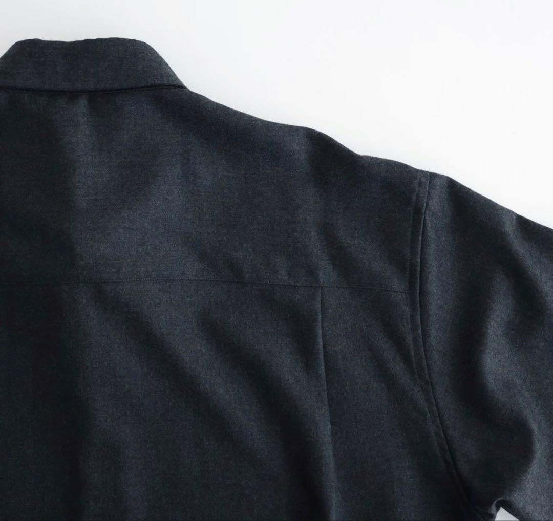 【未使用】AURALEE SUPER LIGHT WOOL SHIRT サイズ3