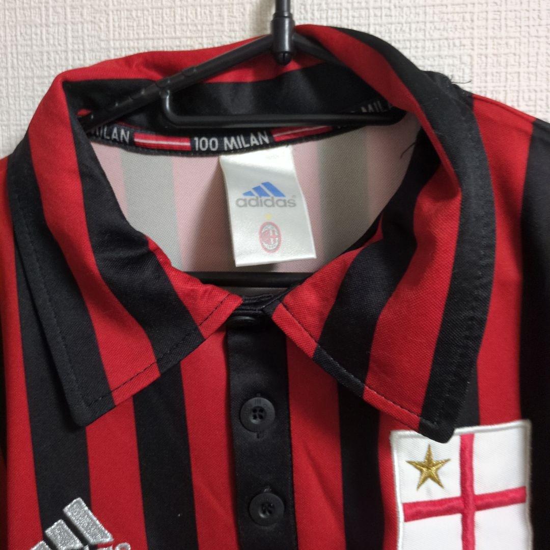ACミラン ユニフォーム　サッカーシャツ　ゲームシャツ　adidas