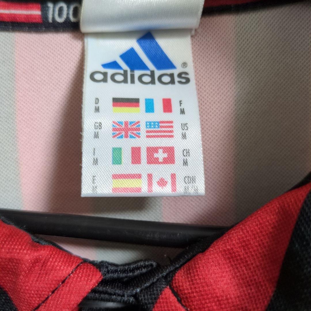 ACミラン ユニフォーム　サッカーシャツ　ゲームシャツ　adidas