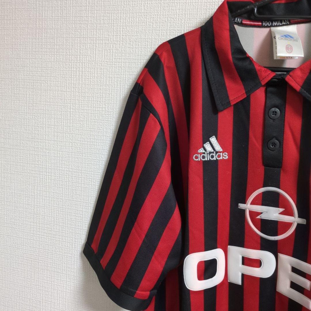ACミラン ユニフォーム　サッカーシャツ　ゲームシャツ　adidas