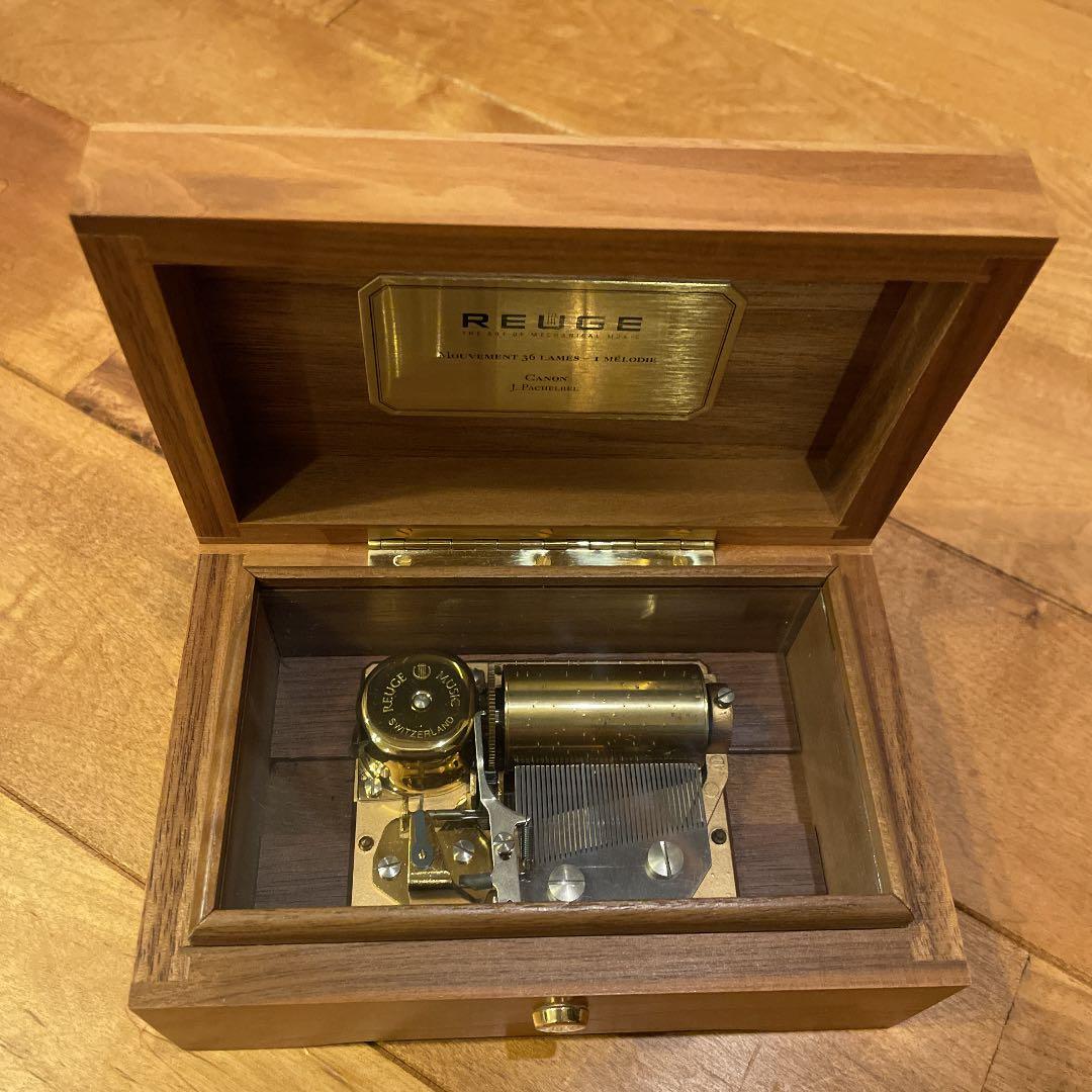 REUGE オルゴール　曲目:パッフェルベルのカノン