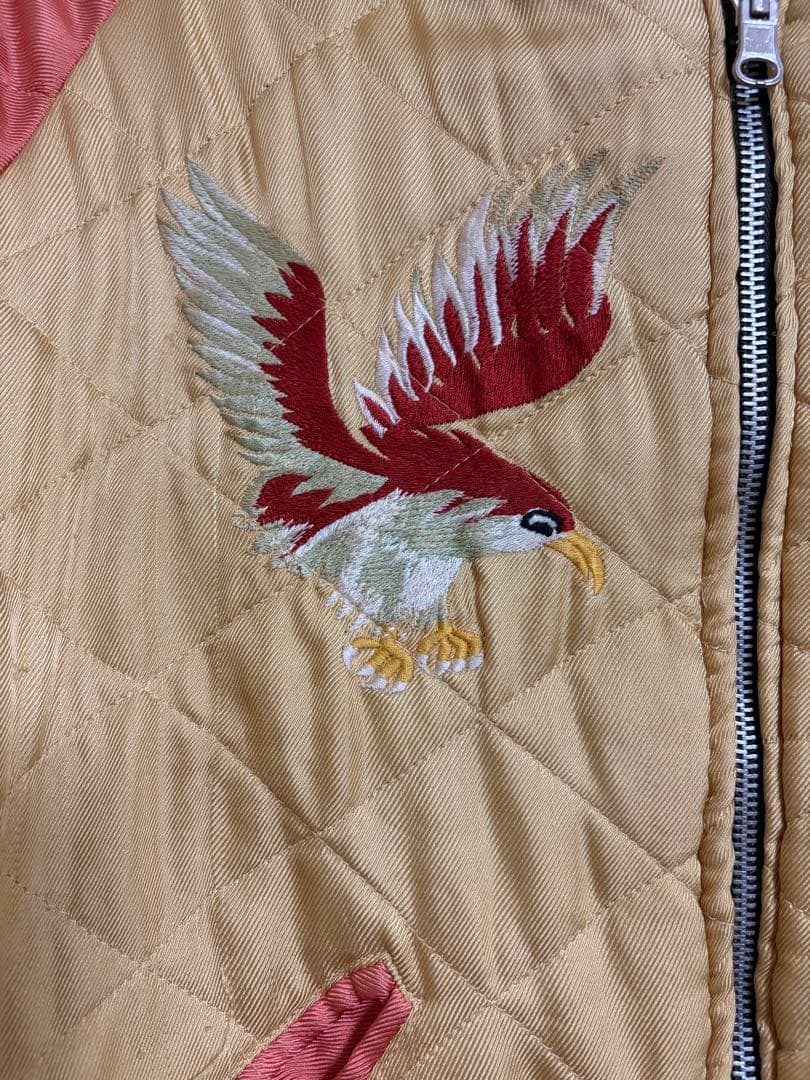 だ*い様 【FULLCOUNT 】フルカウント 別珍✖︎キルティングスカジャン