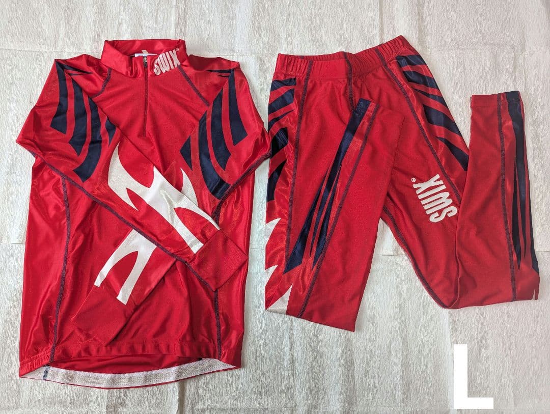 未使用　競技用　ツーピース　クロスカントリースキー　SWIX　 　Lサイズ