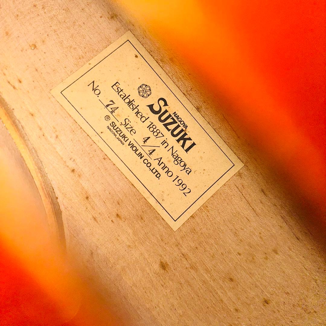 SUZUKI チェロ　NO74 サイズ　4/4