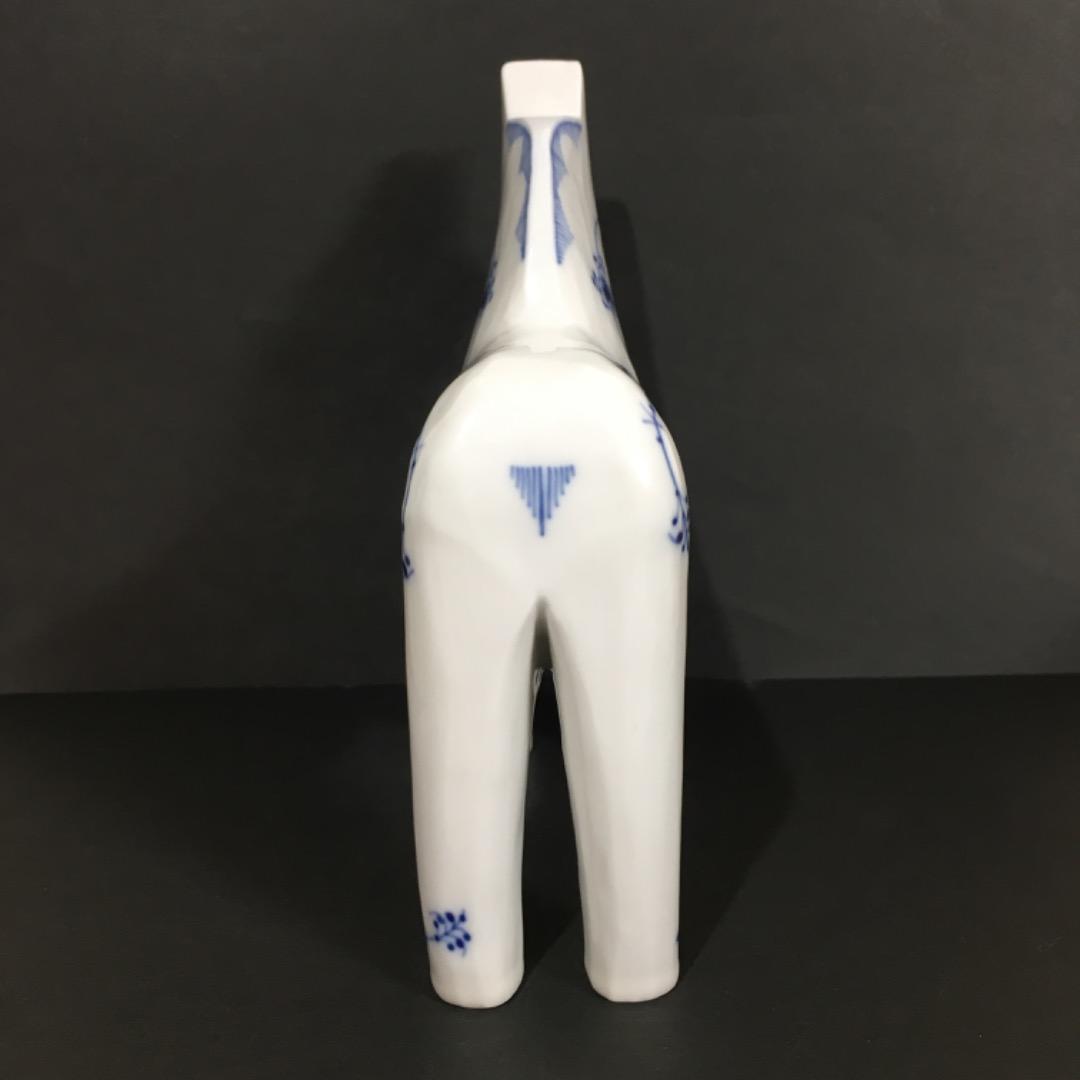 ○【極美品】 幸せを呼ぶ馬 ロイヤルコペンハーゲン ダーラナホース 陶器【希少】