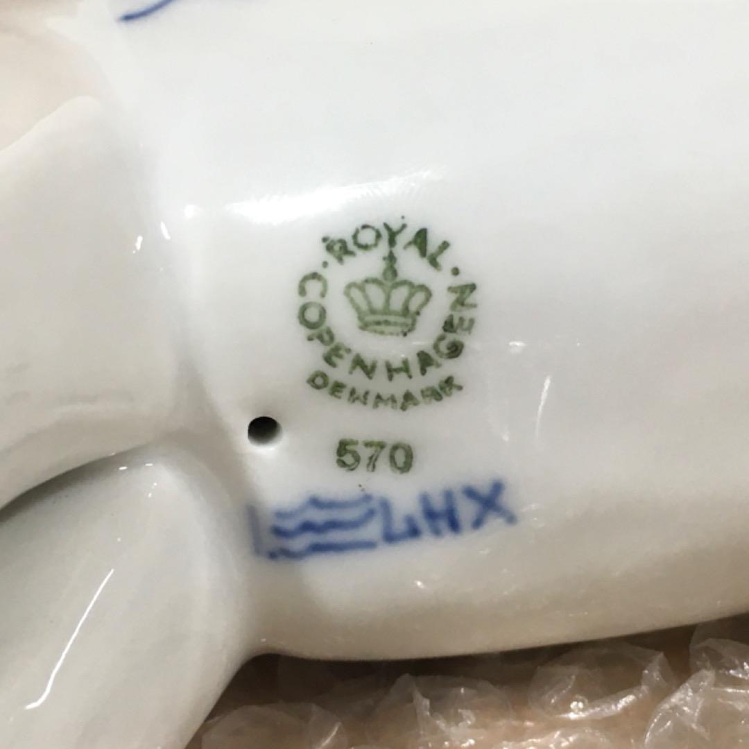 ○【極美品】 幸せを呼ぶ馬 ロイヤルコペンハーゲン ダーラナホース 陶器【希少】