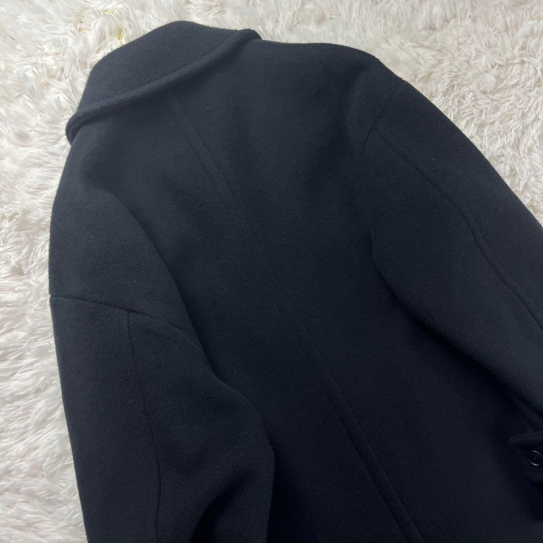 極美品♡極希少✨CLANE クラネ オーバーマキシダッフルコート正規品Ｌネイビー